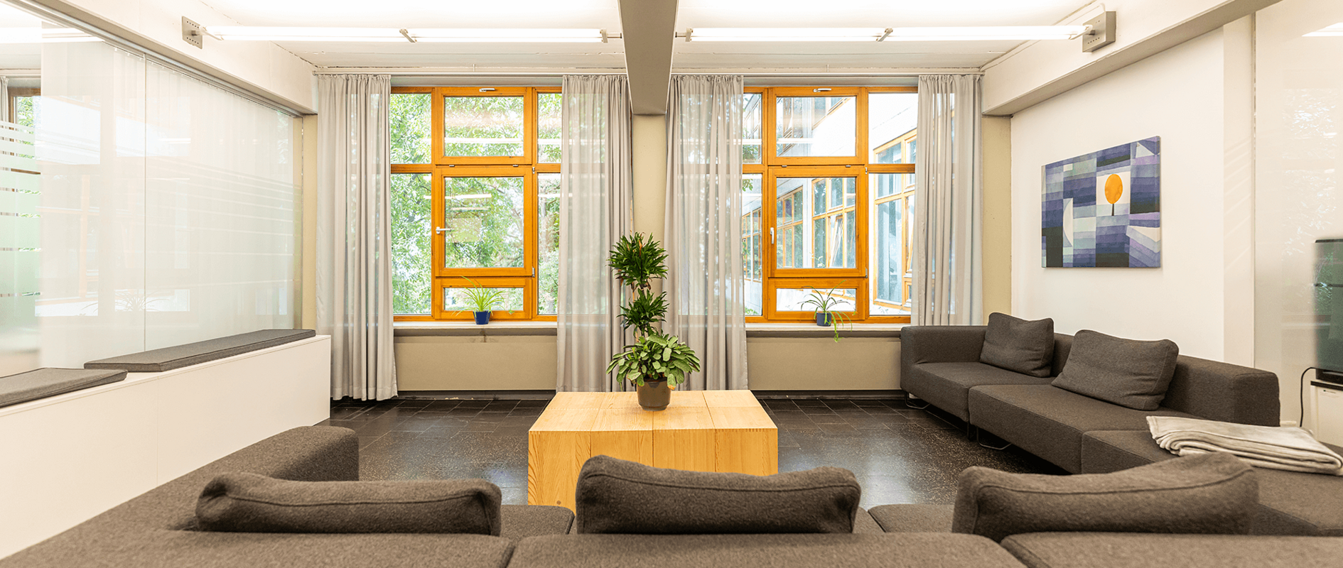 Eingangsbereich mit Aufenthaltsbereich