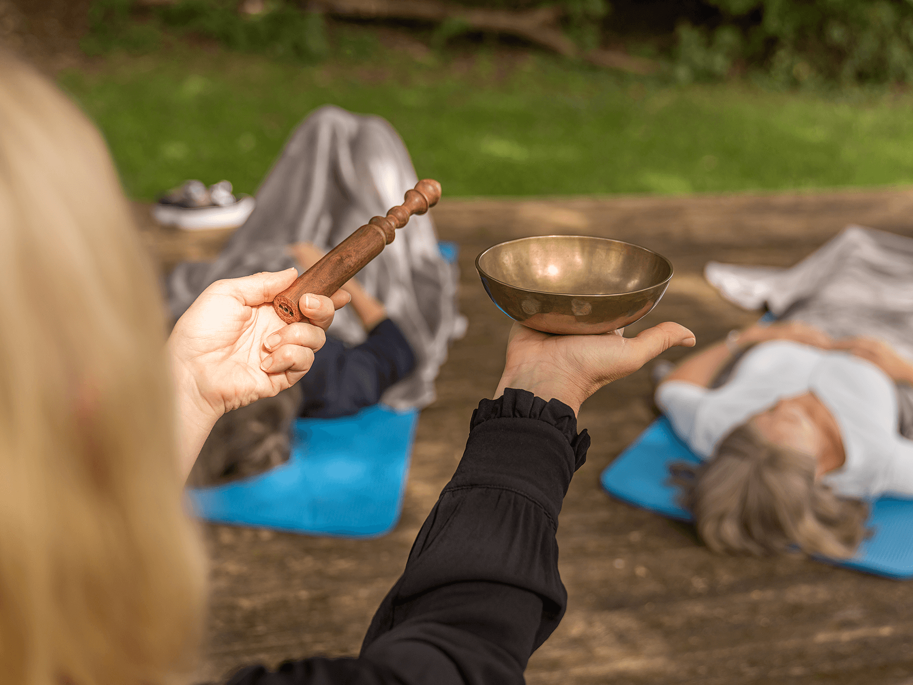 Achtsamkeit und Entspannungsübungen im Freien