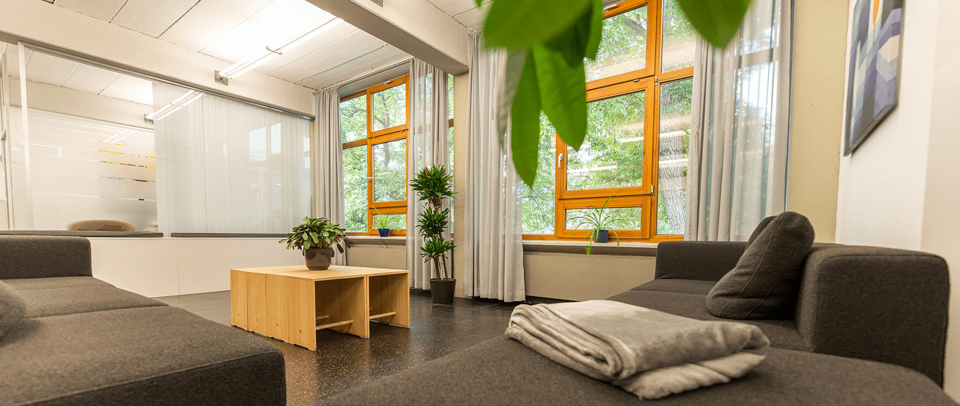 Private Tagesklinik Aufenthaltsbereich