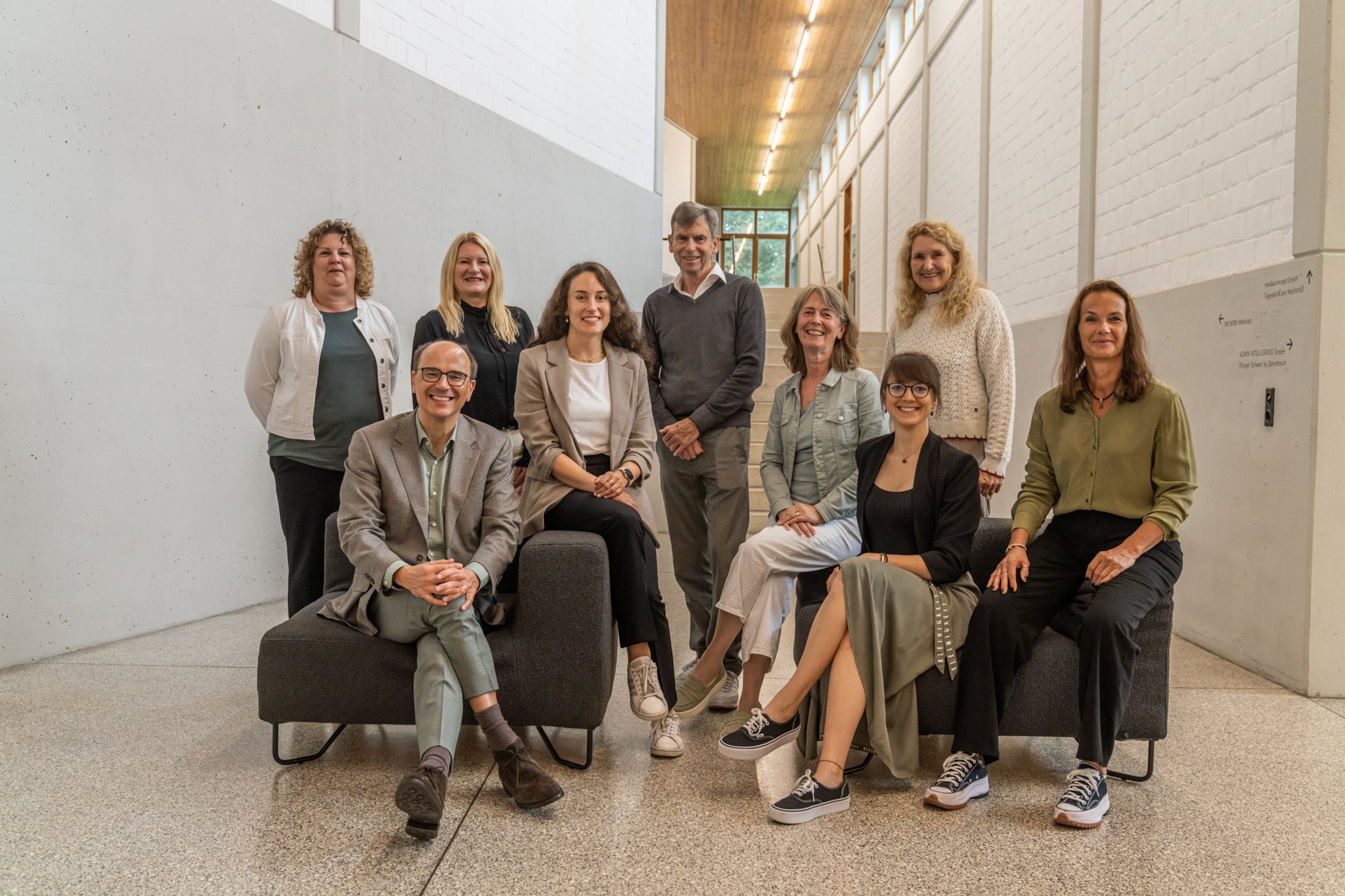 Gruppenaufnahme Klinikteam Private Tagesklinik am Hochsträß